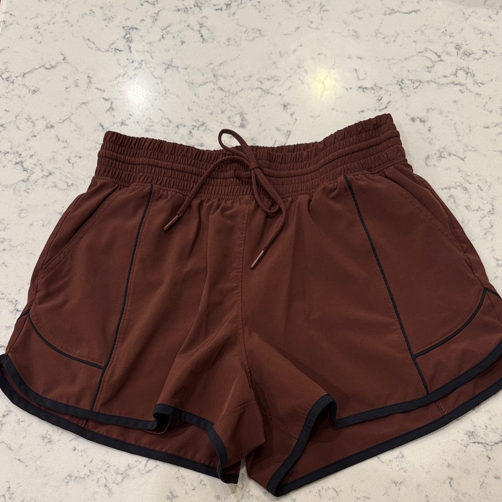 YPB Athletic shorts with built in bike shorts liner